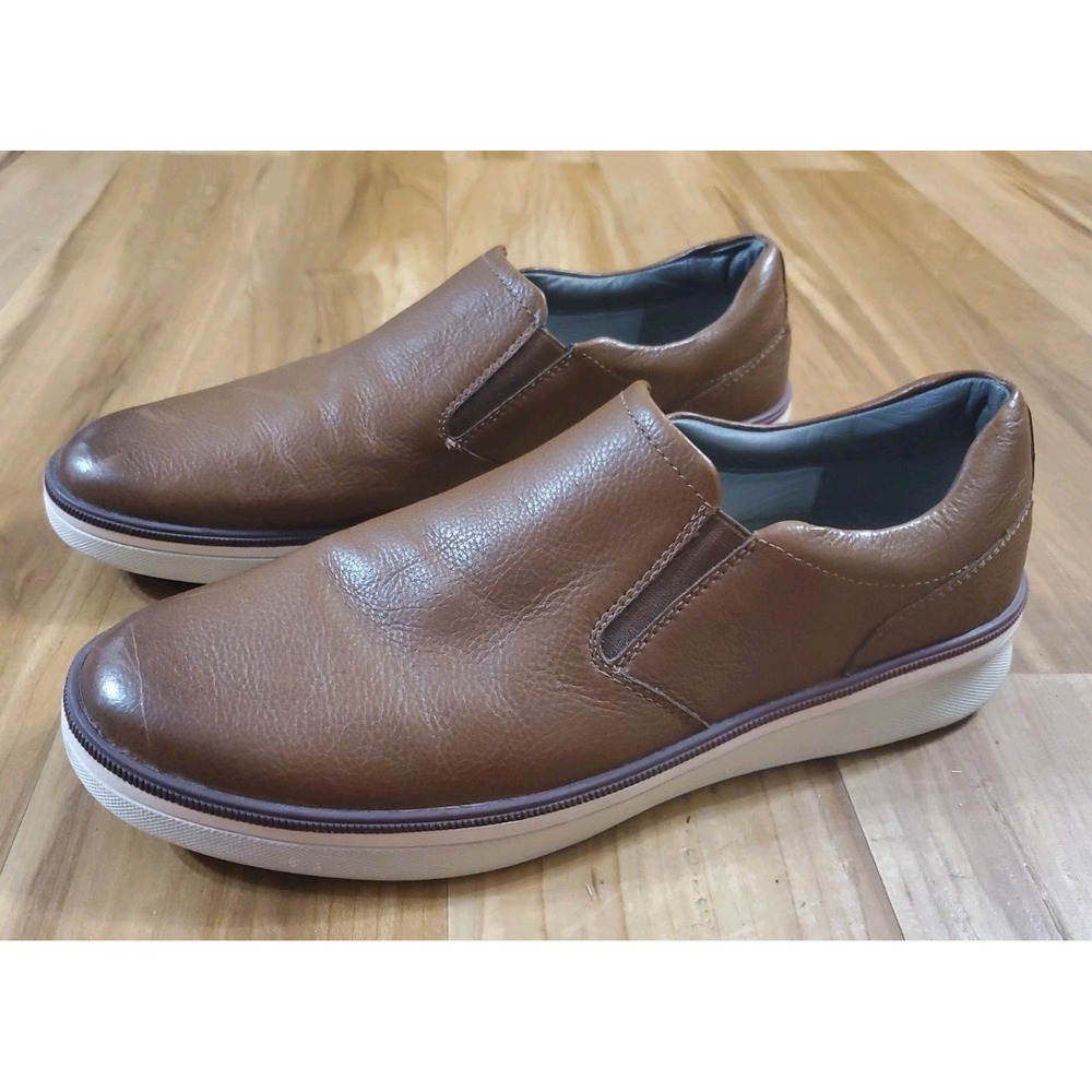 Johnston & Murphy Men's XC4 Slip on Sneakers Mens 11.5 M Brown